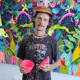 Erik Parker, German, 1968, Contemporary Artist