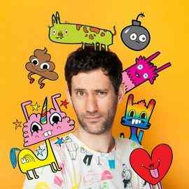Jon Burgerman, British, 1979, Contemporary Artist