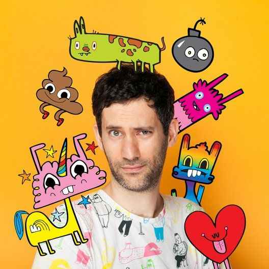 Jon Burgerman, British, 1979, Contemporary Artist