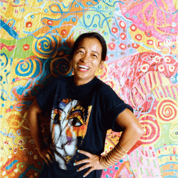 Pacita Abad, American, 1946, Contemporary Artist