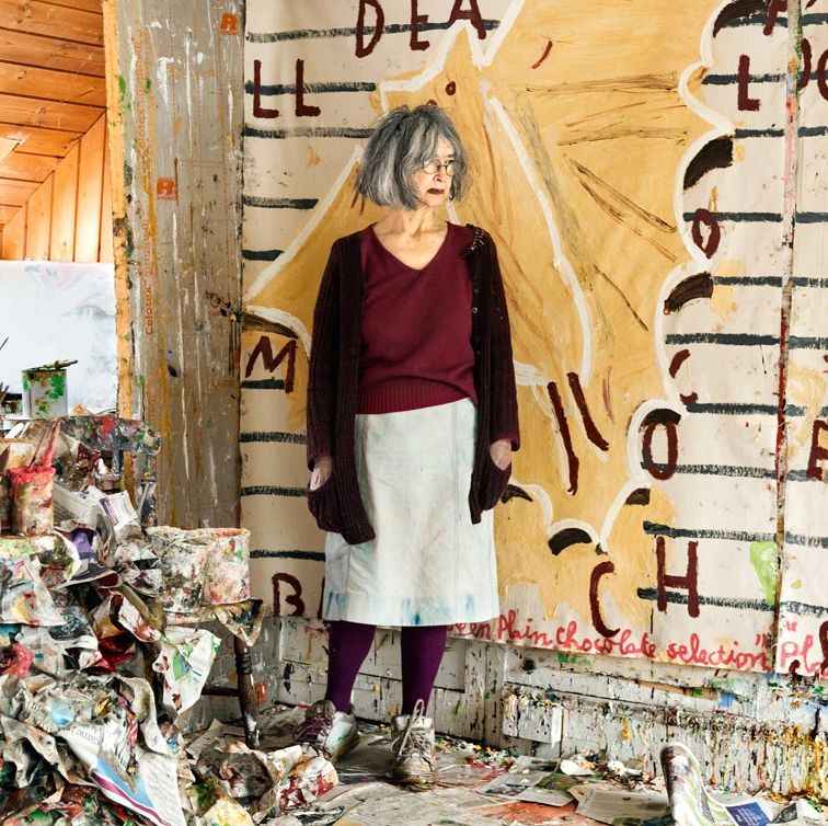 Rose Wylie, British, 1934, Contemporary Artist