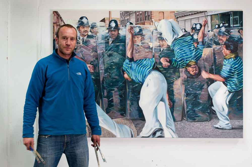 Cosmo Sarson, British, 1971, Contemporary Artist