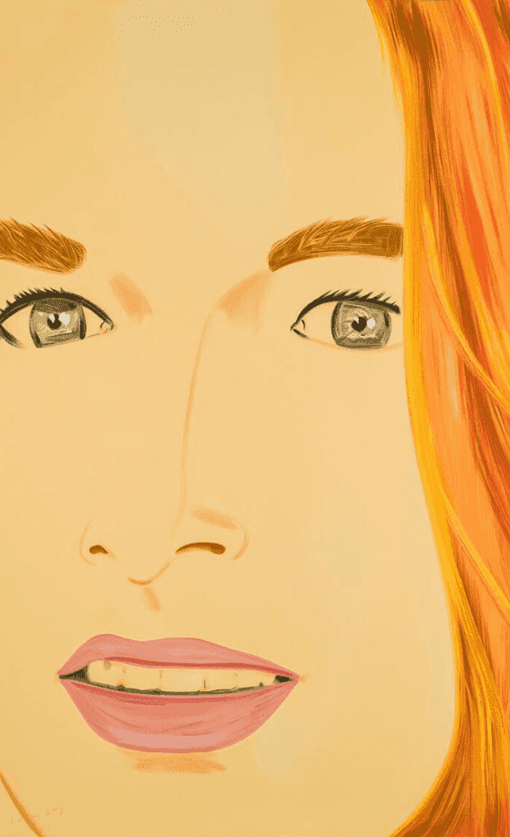 Alex Katz, ‘Ariel I’, 2021, Print, Silkscreen on Saunders Waterford 425 gsm fine art paper, Lococo Fine Art Publisher, 
