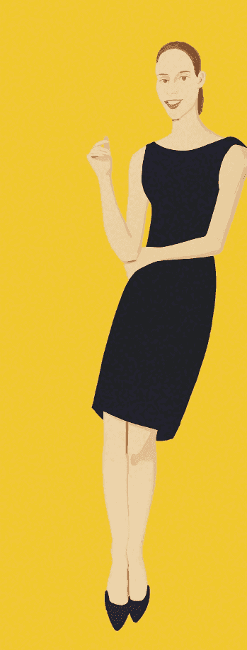 Alex Katz, ‘Black Dress (Ulla)’, 2015, Print, Silkscreen, null, Numbered