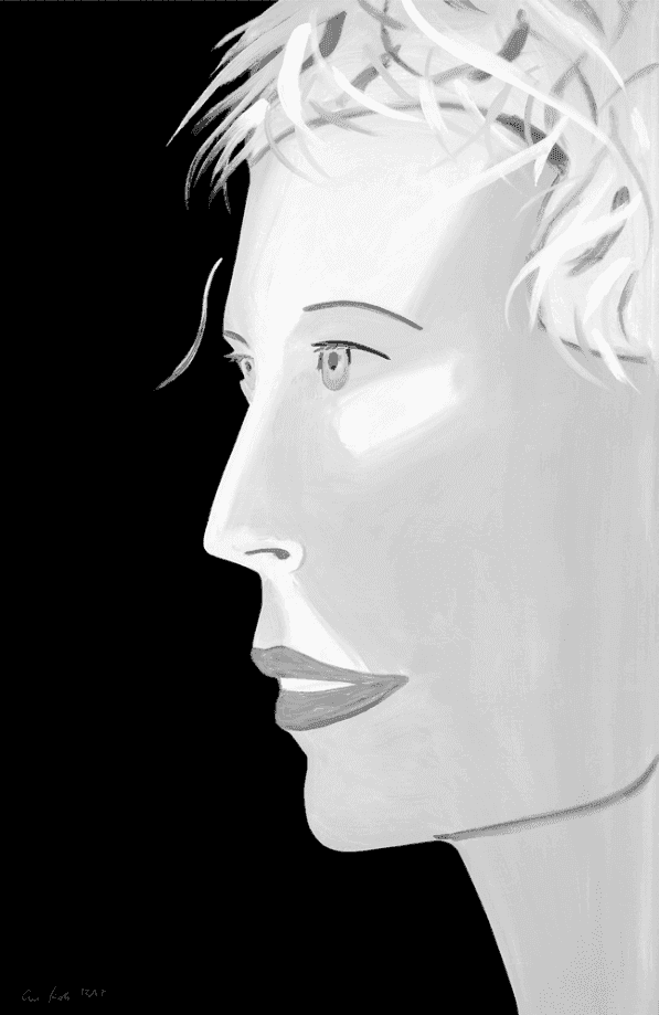 Alex Katz, ‘Coca Cola Girl (Black & White)’, 2018, Print, Digital Fine Art Pigment, null, 