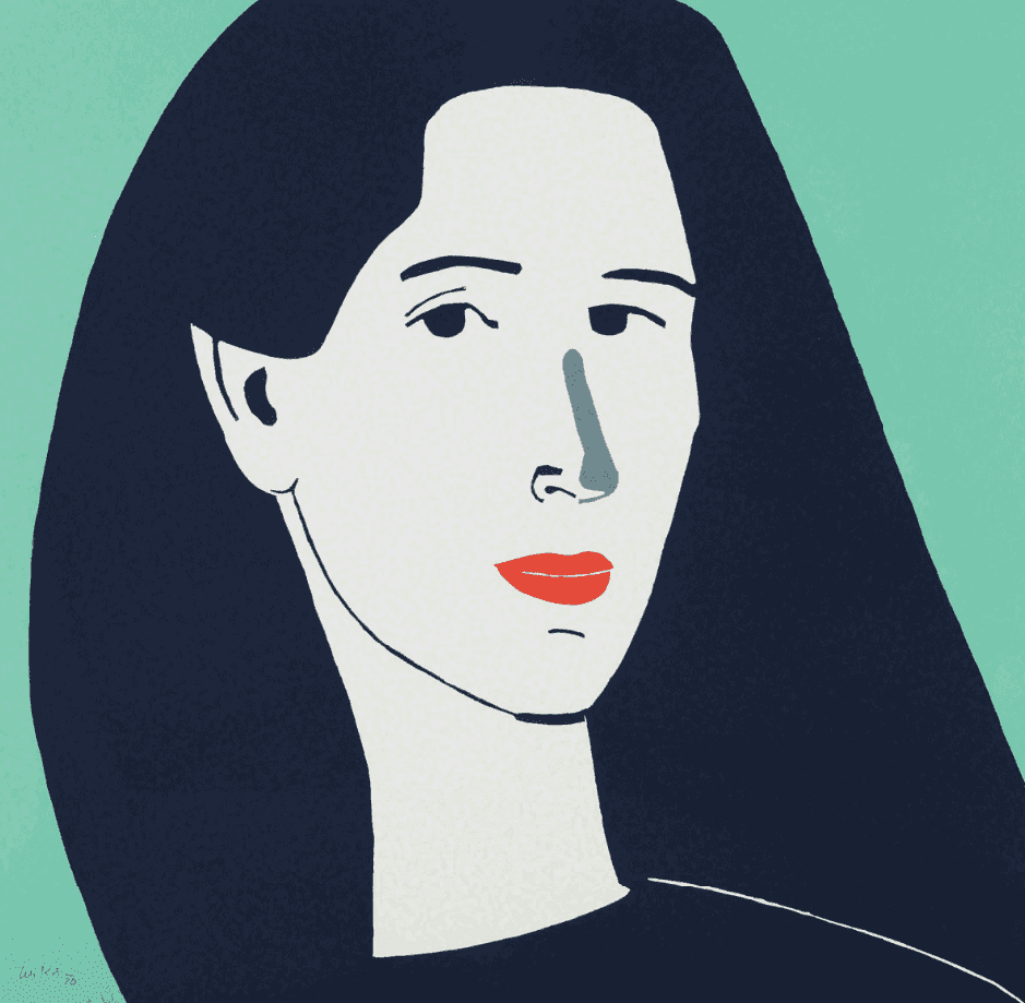 Alex Katz, ‘Diana’, 2014, Print, Linocut in colors, on Rives paper, the full sheet, null, Numbered