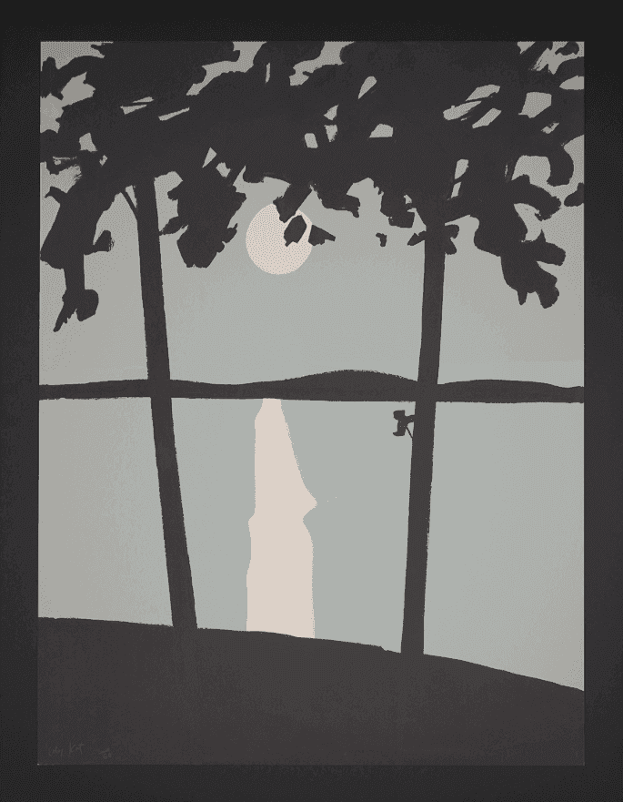 Alex Katz, ‘Luna Park II’, 1973, Print, 6 Color Screenprint on Arches Paper, null, Numbered