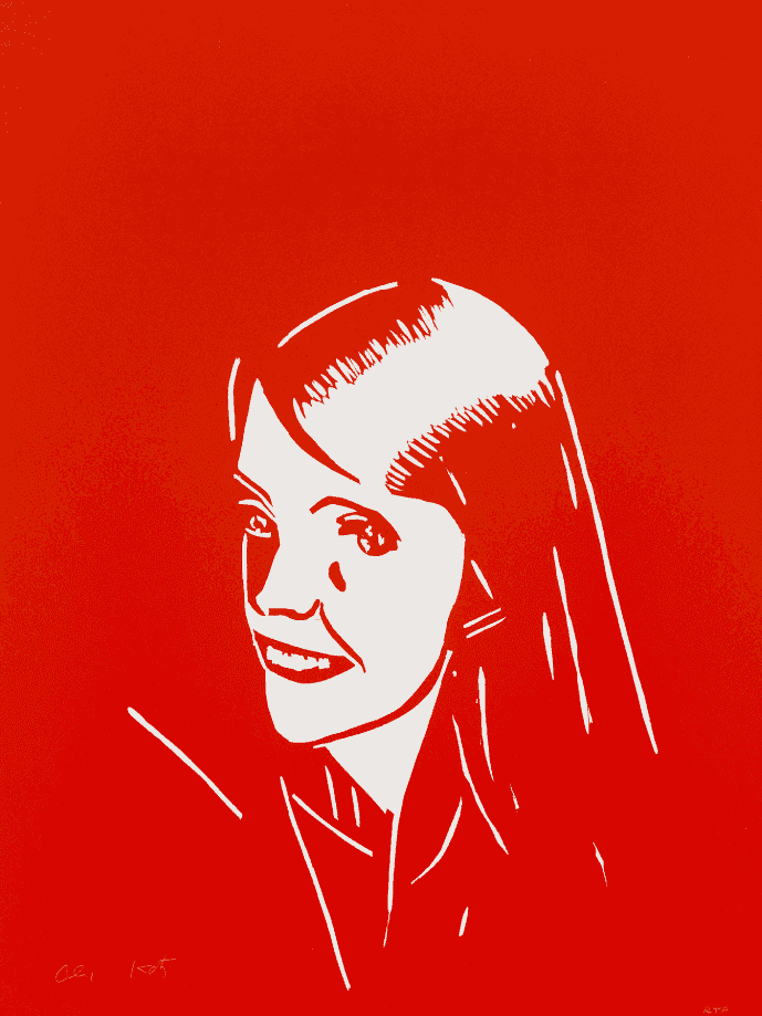 Alex Katz, ‘Seven Graces, Grace I’, 2022, Print, 1-Color woodcut on Somerset Satin White 300 gsm fine art paper, null, 