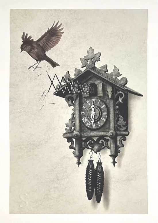 Andrew Scott, ‘Time’, 2025, Print, Print on paper, Deckled edge , Stowe Gallery, 