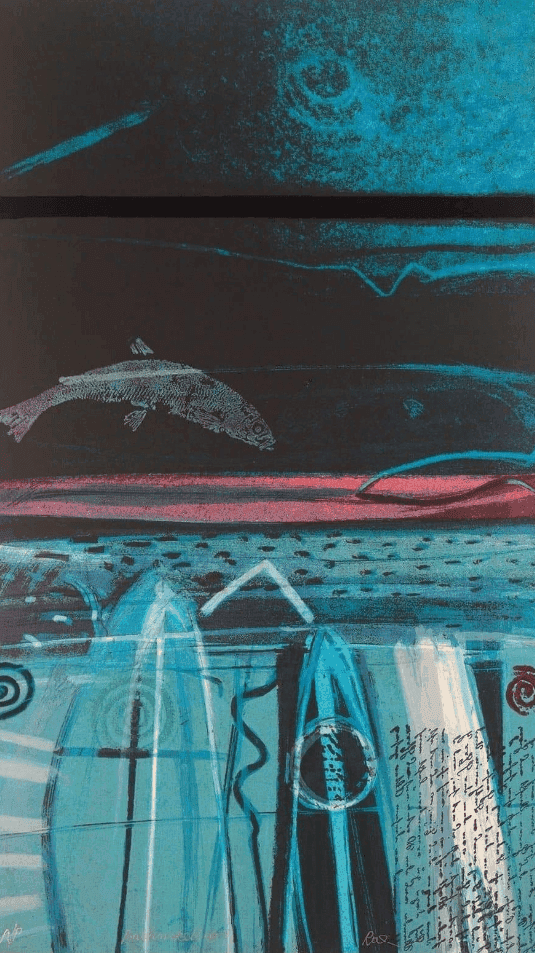 Barbara Rae, ‘Ballinskelligs’, 2021, Print, Silkscreen, null, 