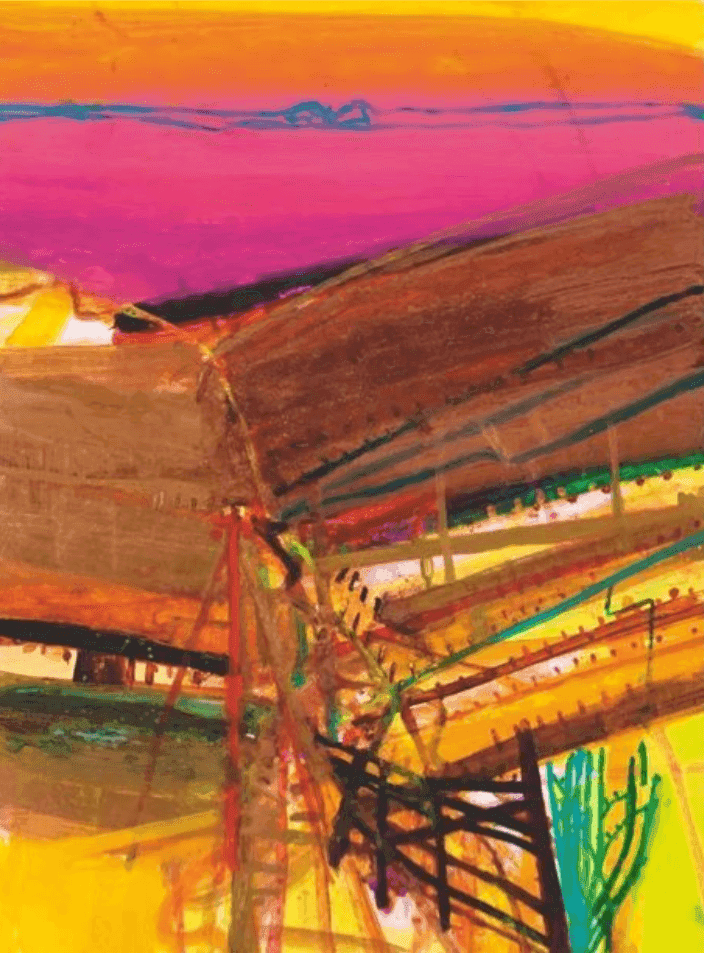 Barbara Rae, ‘Ceanthru Thaidhg’, 2011, Print, Screenprint, null,