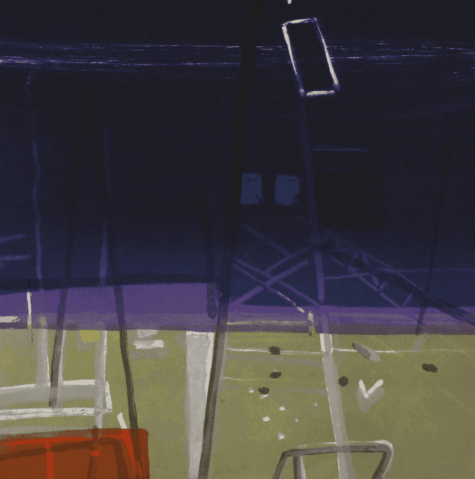 Barbara Rae, ‘Docklands’, 2006, Print, Intaglio, Stoney Road Press, Numbered
