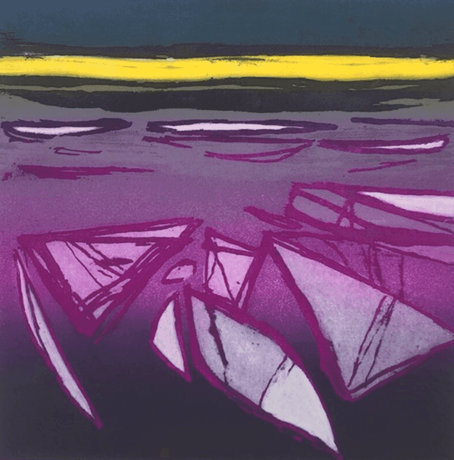 Barbara Rae, ‘Ice Melt’, 2020, Print, Etching, null, 