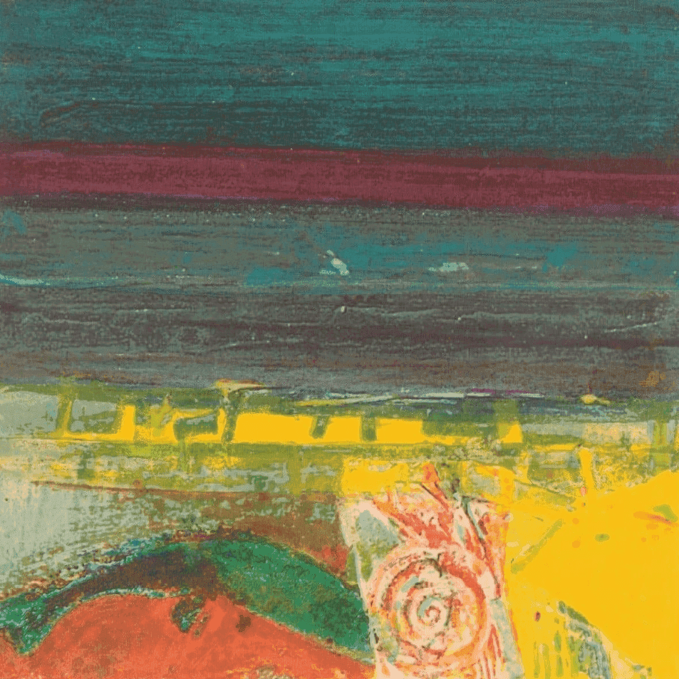 Barbara Rae, ‘Moy - Bank’, 2021, Print, Silkscreen, null, 