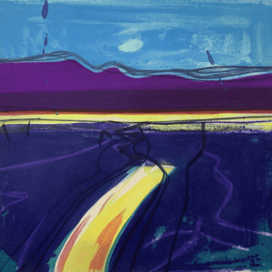 Barbara Rae, ‘Sea Path’, 2020, Print, Carborundum print, null, 