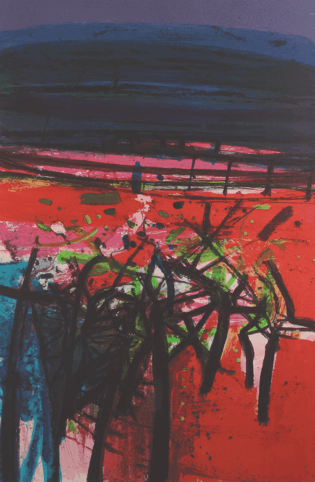Barbara Rae, ‘Vaucluse’, 2012, Print, Silkscreen on Paper, CCA Galleries, 
