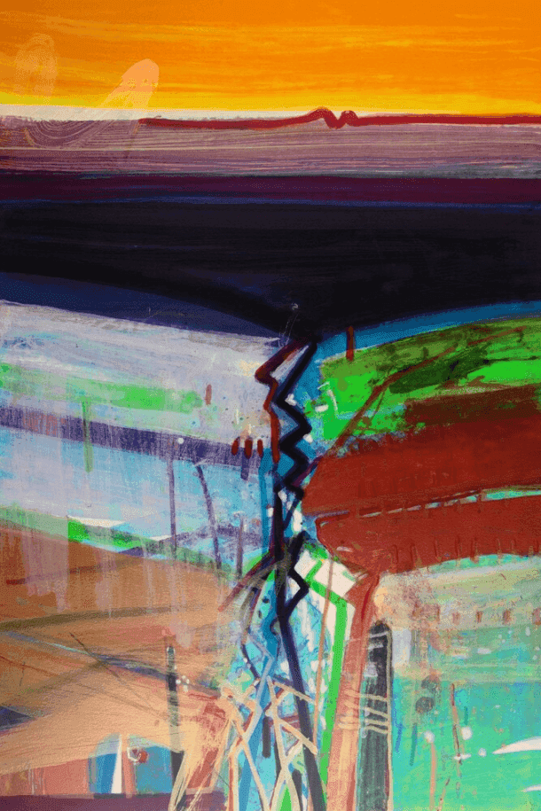 Barbara Rae, ‘Western Boundary’, 2012, Print, Silkscreen on Paper, CCA Galleries, 