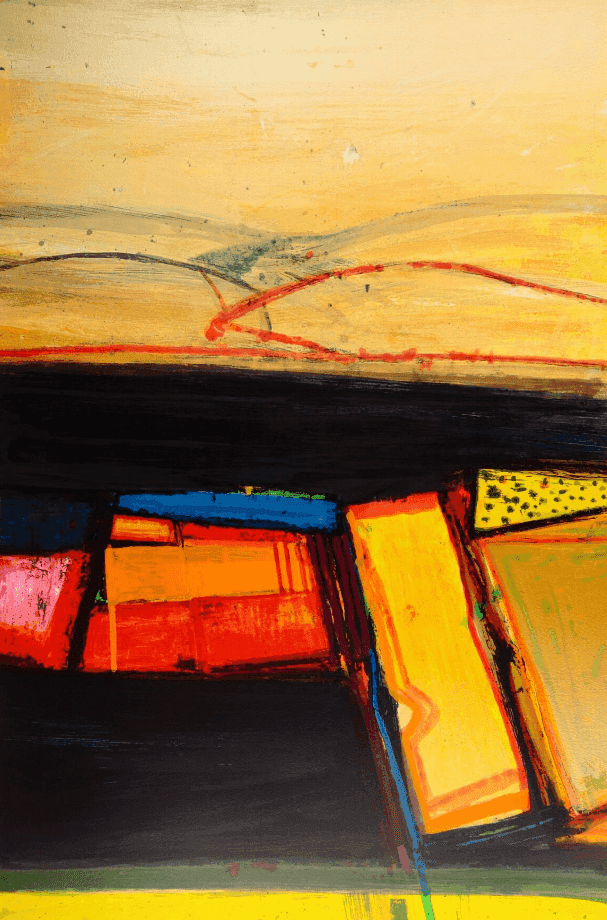 Barbara Rae, ‘Yesnaby Gold’, 2021, Print, Silkscreen, null, Numbered
