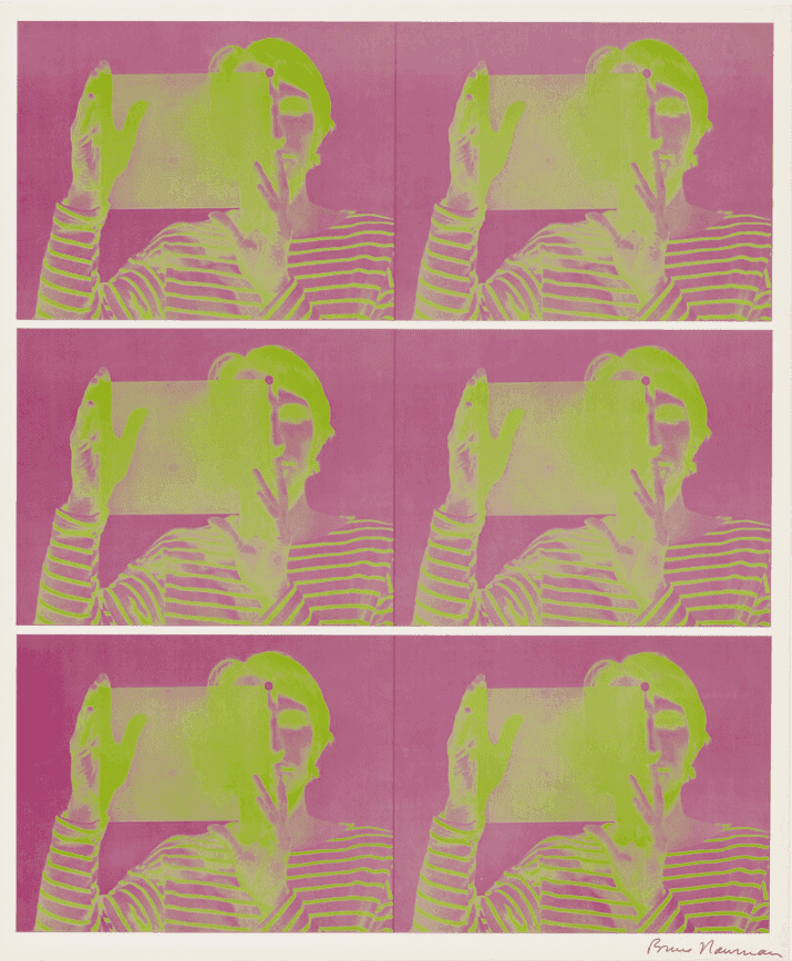 Bruce Nauman, ‘Sequence’, 1969, Print, Colour offset lithograph on Kromekote, Castelli, 