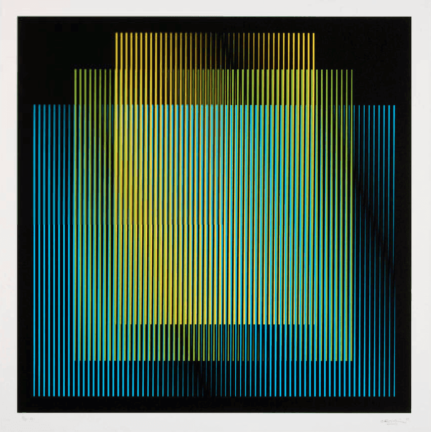 Carlos Cruz-Diez, ‘G2’, 2019, Print, Screenprint in colors, null, Numbered