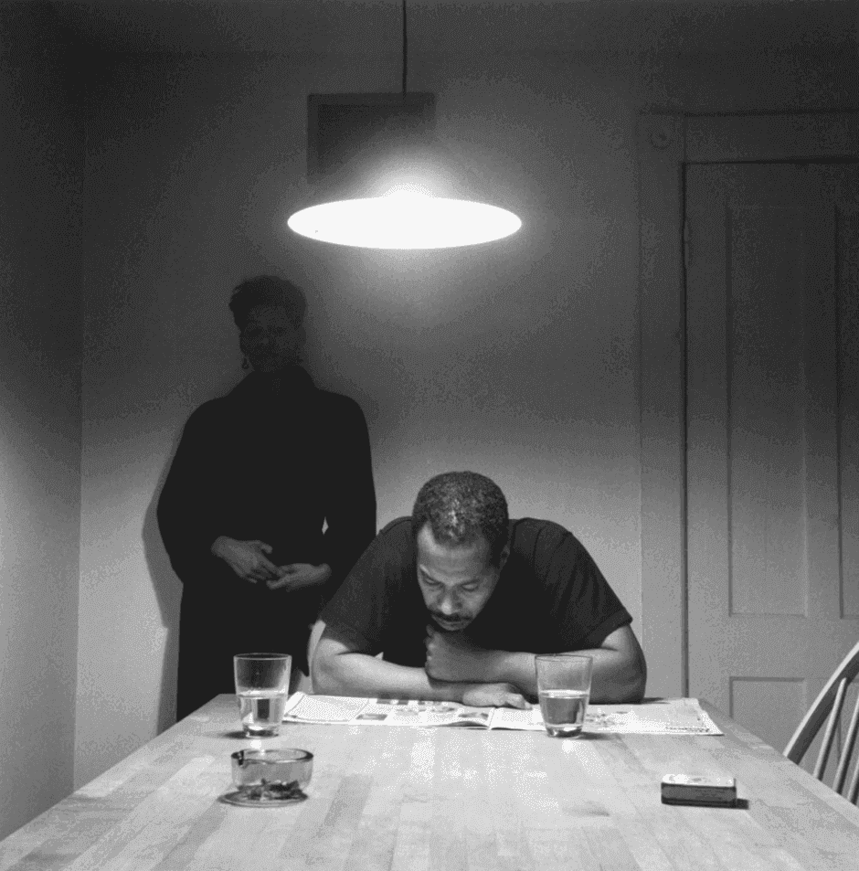 Carrie Mae Weems, ‘Man Reading a Newspaper’, 1994, Print, Gelatin silver print, null, Numbered