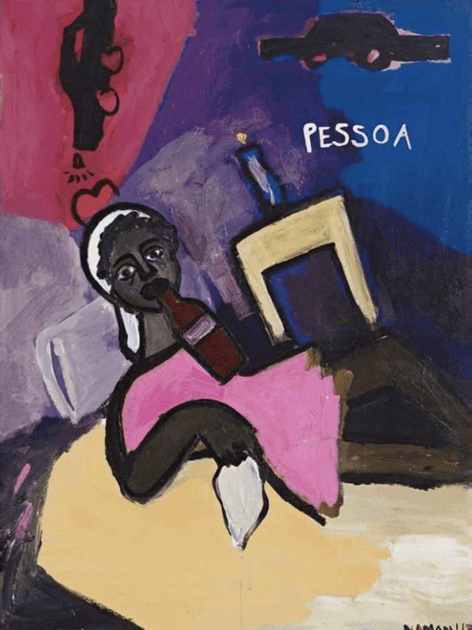 Cassi Namoda, ‘Sad Maria Reads Pessoa’, 2019, Print, Archival Pigment Print, ART FOR CHANGE, Numbered, Dated