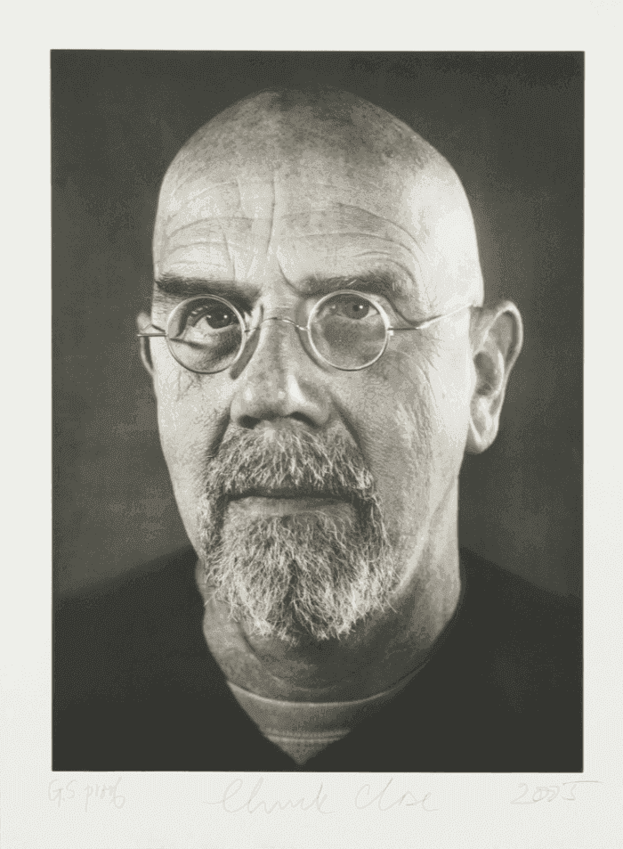 Chuck Close, ‘Self Portrait (Photogravure)’, 2005, Print, Photogravure, Graphicstudio/USF, Numbered