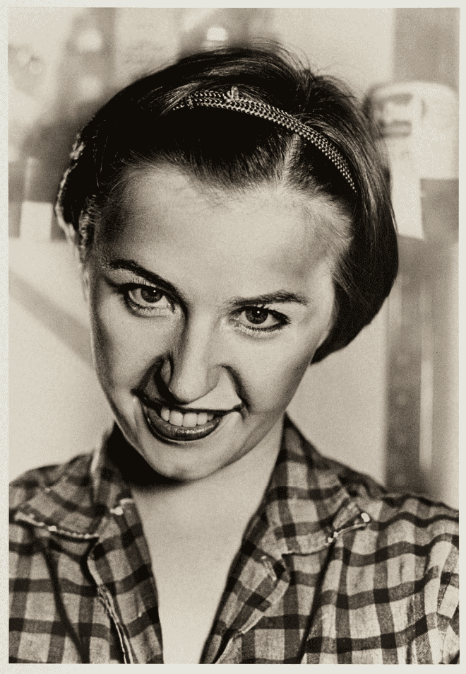 Cindy Sherman, ‘Country Girl’, 1975, Print, Gelatin silver print, null, Numbered, Dated