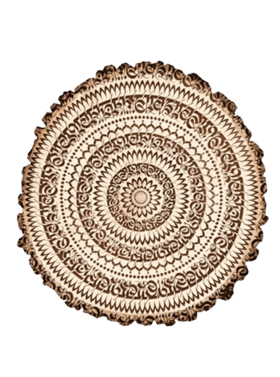Cryptik, ‘Engraved Mantradala Wood Slice’, 2015, Print, Engraved on Basswood Slabs, null, Numbered