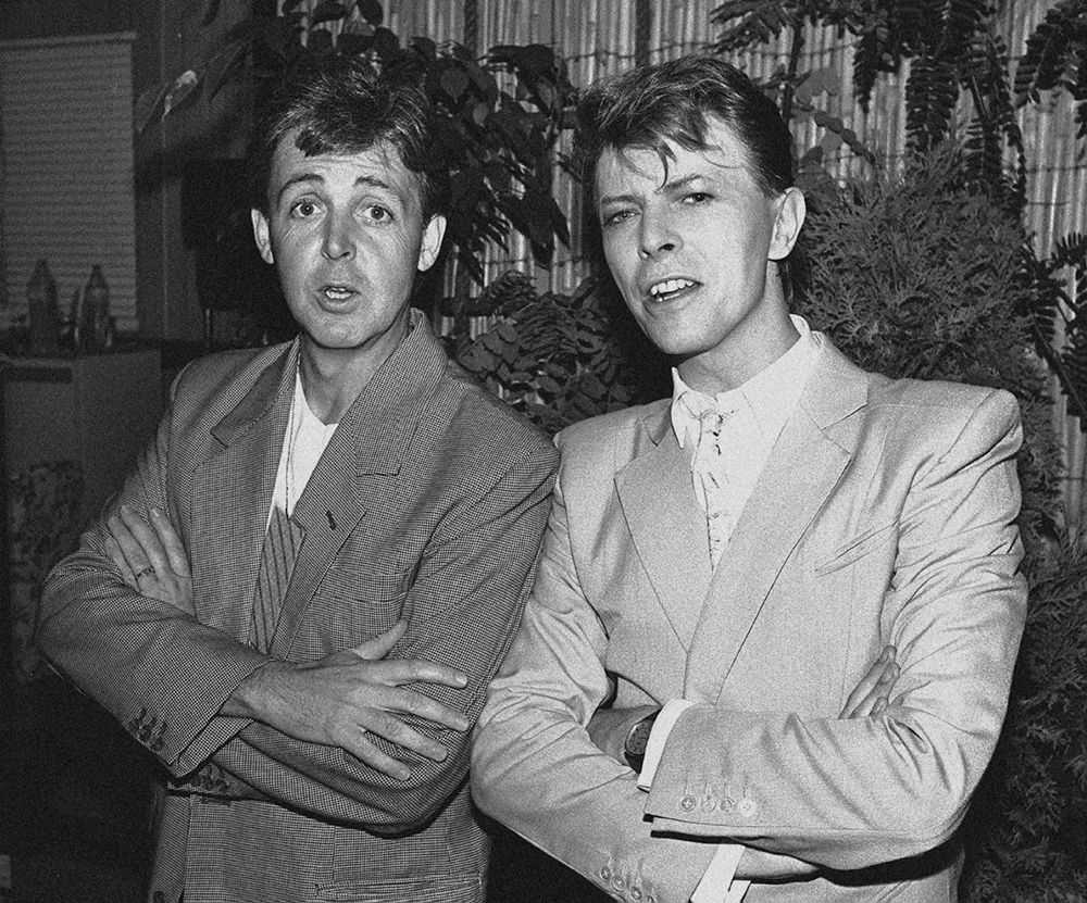 Dave Hogan, ‘McCartney And Bowie’, 1985, Print, Archival Pigment Print, null, 