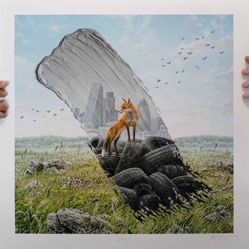 David Ambarzumjan, ‘Stray’, 2020, Print, Giclée print on matte 305gsm Hahnemühne Smooth Rag Paper, null, Numbered