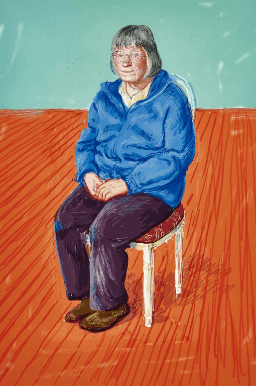 David Hockney, ‘Margaret Hockney’, 2008, Print, Digital media impression, null, Numbered
