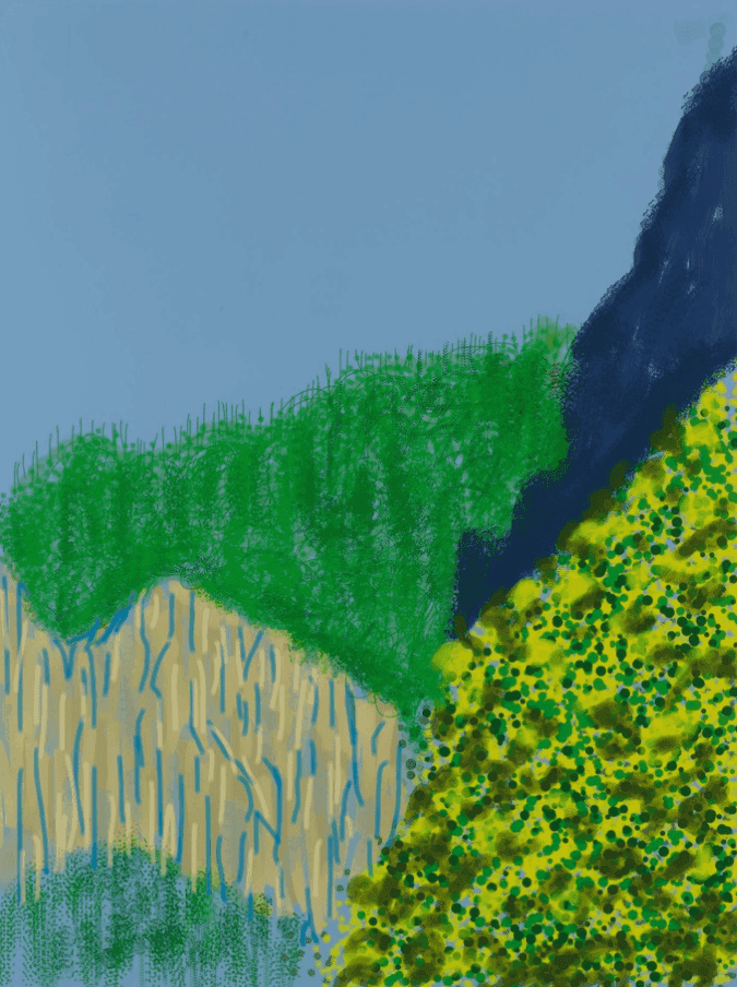 David Hockney, ‘The Yosemite Suite 3’, 2010, Print, Digital media impression, null, Numbered