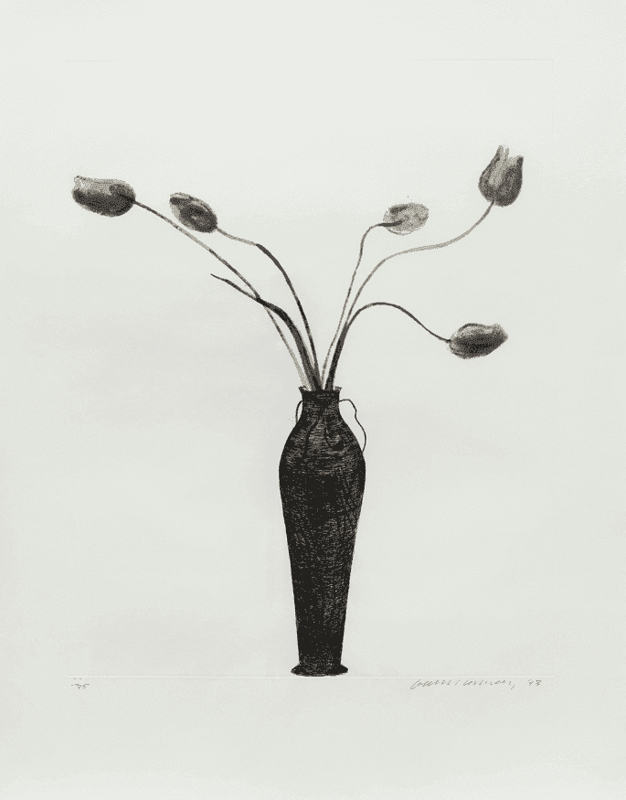 David Hockney, ‘Tulips’, 1973, Print, Hand-finished lithograph, null, Numbered