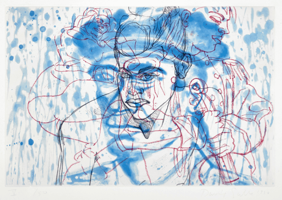 David Salle, ‘The Universe Mender V’, 1990, Print, Etching and aquatint, null, 