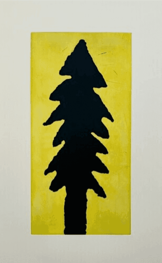 Donald Baechler, ‘Blue Spruce’, 2005, Print, Etching on paper, Baron Boisante Editions, Numbered, Dated