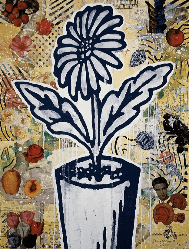 Donald Baechler, ‘Potted Flower’, 2007, Print, Giclée print on 290gsm white fine art paper., null, Numbered