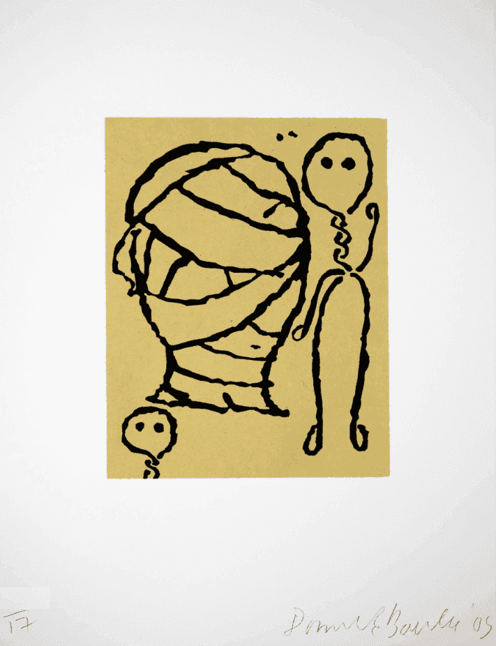 Donald Baechler, ‘The Benefit Mummy’, 2005, Print, Print, null, Numbered, Dated
