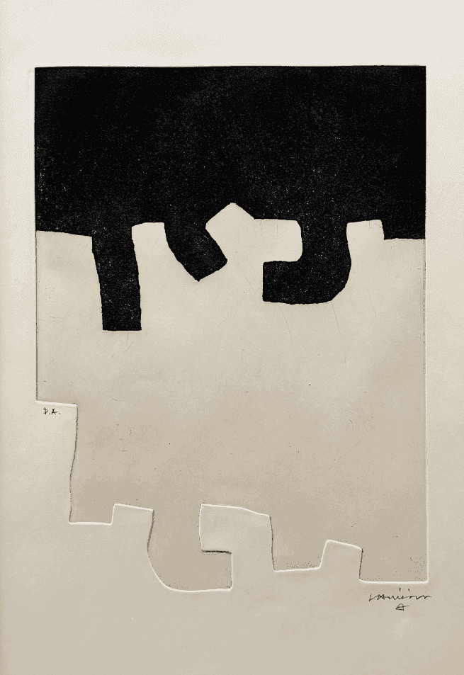 Eduardo Chillida, ‘Aikaitz’, 1972, Print, Etching on laid paper, Maeght Éditeur,
