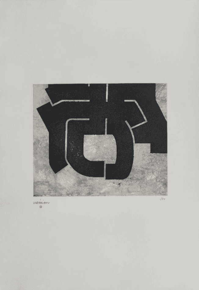 Eduardo Chillida, ‘Amnistia-Askatasuna ’, 1975, Print, Etching on paper, Maeght Editeur, Numbered