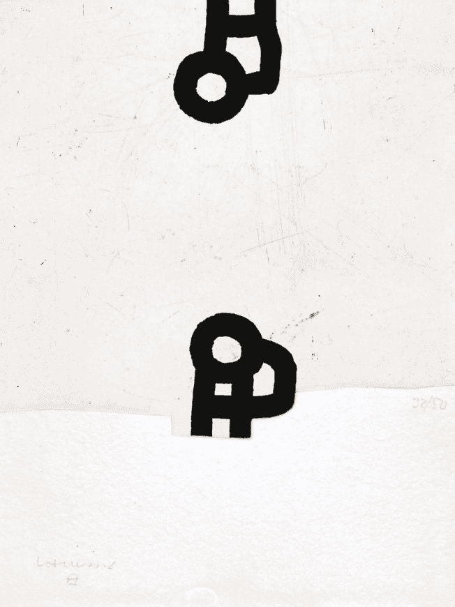 Eduardo Chillida, ‘Anjana’, 1989, Print, Etching aquatint on Lafranca paper,  Fernando Silio, 