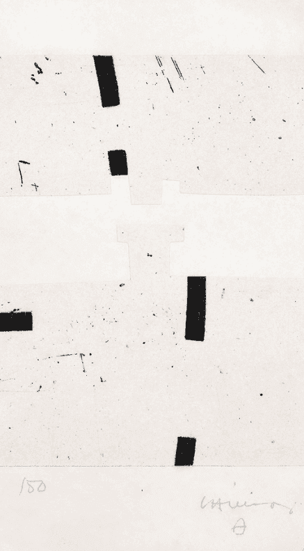 Eduardo Chillida, ‘Argi I’, 1988, Print, Etching and aquatint with relief on Segundo Santos paper, Galerie Lelong, Numbered