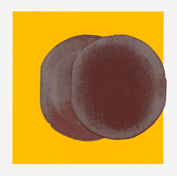 El Anatsui, ‘Carmine Eclipse’, 2016, Print, Intaglio print with collage and chine-collé, null, 