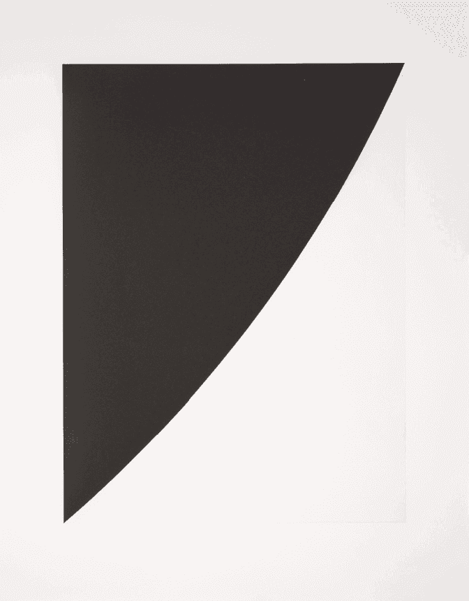 Ellsworth Kelly, ‘Black Variation I’, 1973, Print, Lithograph on Rives BFK wove paper, null, Numbered