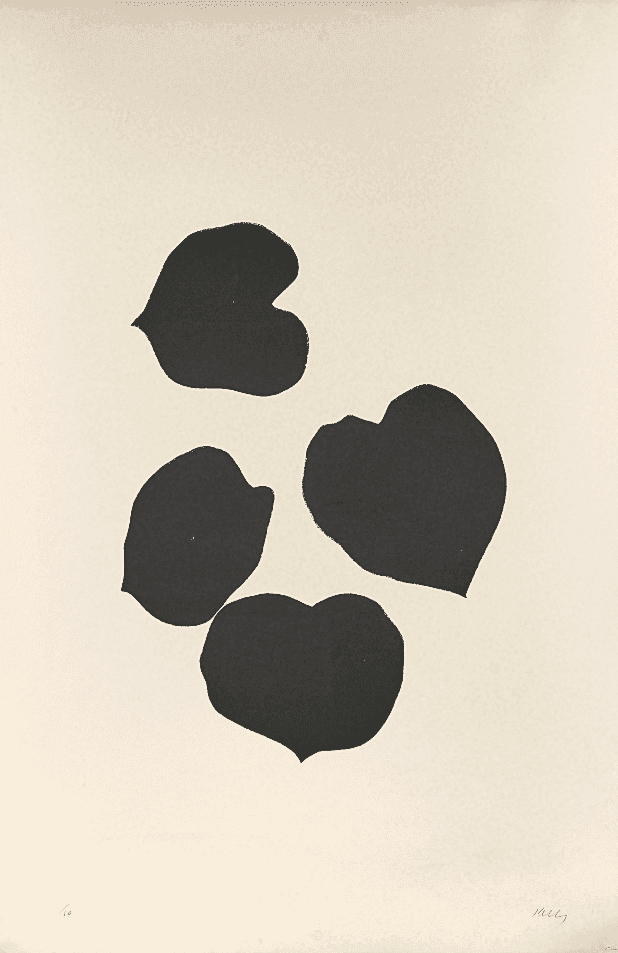 Ellsworth Kelly, ‘Grape Leaves III’, 1974, Print, Lithograph on paper (framed), Gemini G.E.L., Numbered