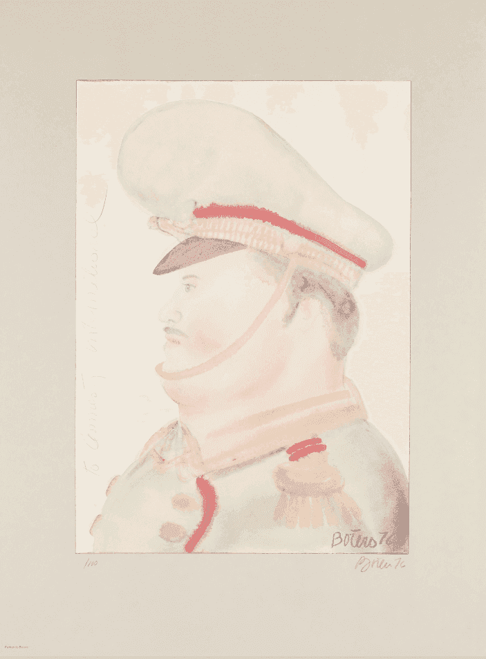 Fernando Botero, ‘To Amnesty International’, 1976, Print, Offset lithograph in colors, null, Numbered, Dated