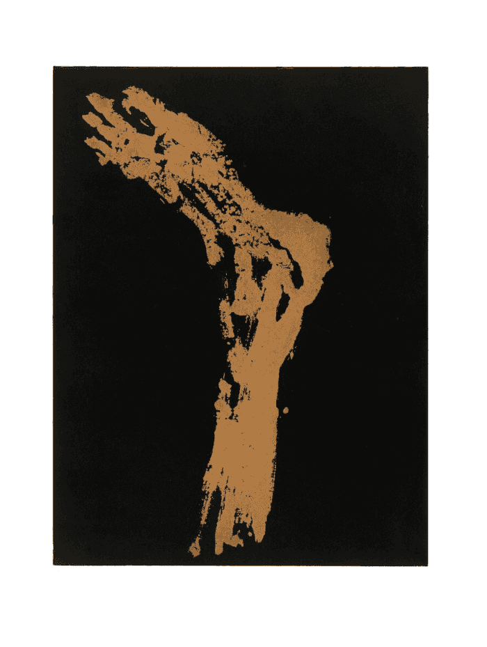 Georg Baselitz, ‘Piedi X (Gold)’, 2020, Print, Aquatint, null, Numbered, Dated
