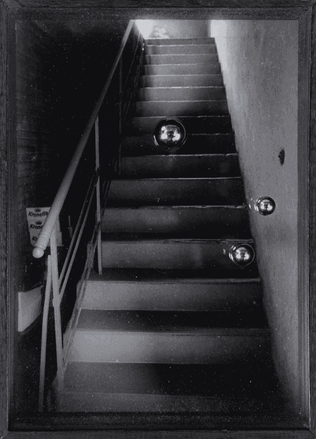 Gerhard Richter, ‘Kugelobjekt (Spherical Object I)’, 1970, Sculpture, Photograph, three panes of glass and three steel balls in wooden box, null, Numbered, Dated