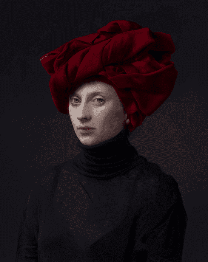 Hendrik Kerstens, ‘Red Turban’, 2015, Print, Archival Pigment Print, null, 