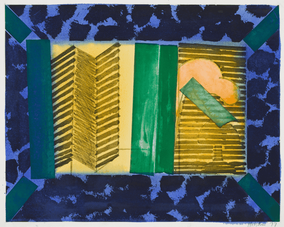 Howard Hodgkin, ‘Nick’, 1977, Print, Soft-ground etching with sugar lift and aquatint with hand-colouring in watercolour on Crisbrook hand-made paper, null, Numbered, Dated